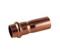 Manicotto rame maschio x femmina 22x18 bq press gas Rame