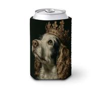 Manicotto refrigerante per lattine di birra, bello e classico regale per cani, per raffreddare la birra, morbido e isolato, per feste, spiaggia, eventi a casa