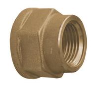 Manicotto ridotto diritto FF in ottone giallo 1" x 3/4