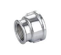 MANICOTTO RIDOTTO FF IN OTTONE CROMO IBP 3/4" x 1/2" IBP