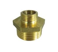 Manicotto ridotto maschio-maschio ottone 2.1/2" a 2"