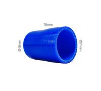 Manicotto riduttore Manitor dritto in silicone blu rinforzato 45-51mm