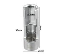 Manicotto rimozione apertura esagonale opzionale sensore ossigeno chiave opziona