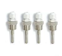 Manicotto sensore di temperatura G12 4pcs Set in acciaio inossidabile di lunga durata per uso solare