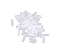 Manicotto trasparente antiscivolo per badge montaggio senza problemi Costruzione lunga in acrilico uso professionale Badge Clip anticaduta