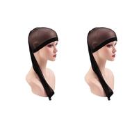 Manicotto traspirante del tessuto dei capelli sotto la rete elastica regolabile Design per comodi a lungo termine noi resistenti al sudore cappucci in rete per lo styling dei capelli
