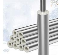 Manicotto Tubo Isolante Condizionatore, Anticondensa Tubi in Schiuma Involucro Tubature in Gommapiuma per Tubi del Gas Rubinetto e Estern Bagno 22-219mm(48*30mm*1m)
