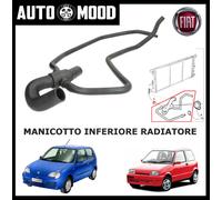 MANICOTTO TUBO RADIATORE INFERIORE PER FIAT CINQUECENTO E SEICENTO 600 46407689