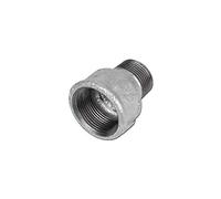 MANICOTTO ZINCATO RIDOTTO F.M. 1.1/2x1" ZINCO TUBO ACQUA FERRO RACCORDO FEMMINA