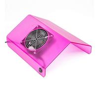 Manicure Aspirapolvere Estrattore Unghie Aspirazione Polvere Collettore Asciugatrice Rumore Basso Elettrico Fan Macchina Salone Bellezza Acrilico UV Gel Unghie Attrezzatura (Multicolore),Pink