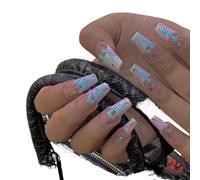 Manicure che migliora il temperamento, manicure che indossa un prodotto finito for manicure personalizzato a mano, unghie finte in Europa e in America che indossano un'armatura staccabile versatile.(M