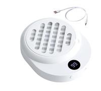 Manicure Dust Collector - 6000RPM Suction Filter LED Display USB Machine Clean | Perfect for Beginners Professionals Commercial Home Salon Office Beauty Casual Use Nail Care Setup