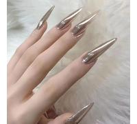 Manicure for temperamento, toppa for prodotti for unghie semplici e monocromatici indossati a mano for gli studenti.(M)