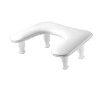 Manicure Hand Rest, Adjustable Height Arm Stand, Ergonomic Nail Arts Support, Removable Cushion Pillow, Stable Base Design, Salon Tool, Abs Pu Material, 16.93x10.94x4.92in