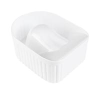 Manicure Hand Soaking Bowl, Nail Polish Remover Soak, Professional Pedicure Tool, Dip Powder Remover Manicure, Nail Care Spa Tool for Home and Salon 5.51x4.13x2.36 Inches