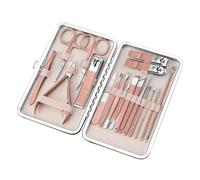 Manicure Set Pedicure Kit Nail Scissors for Home Workplace Outdoor Travel, (RG)