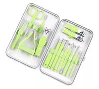 Manicure Set, Professional Nail Clippers Kit, Stainess Steel Cuticle Nipper Scissors Nails Tools Kit