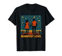 Manifest Love Couple al Sunset Design Maglietta