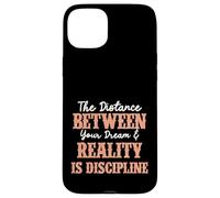 Manifest Your Dreams Discipline Is Key Inspirational Citazione Custodia per iPhone 15 Plus