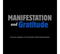 Manifestation and Gratitude 90 days Journal Affirmations Gift Notebook Journal, Gift For Co-workers, Friends and Family, 180 Pages Square Design, Cream Paper