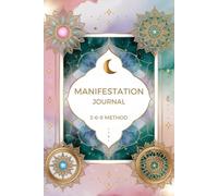 Manifestation Journal - 3-6-9 Method: Manifestation and Gratitude guide for women with mandalas for coloring | Apply the law of attraction | 93 days of positive affirmations