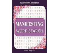 Manifesting Word Search Puzzle Book: Word Searches with Easy-to-Read Print about Manifesting, Inspirational, Positivity, Encouragement and more | 6x9 ... for travel, Vacation, Holidays and Free Times