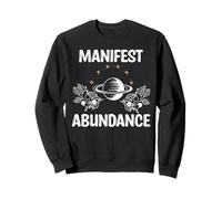 Manifesto Abundance Spirituale Regalo Manifestazione Spiritualità Felpa