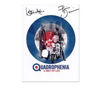 Manifesto di Quadrophenia firmato da Phil Daniels e Leslie Ash