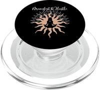 Manifesto & Hustle Meditazione Celeste Arte Mistica Yoga PopSockets PopGrip per MagSafe