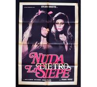 manifesto NUDA DIETRO LA SIEPE sylvia kristell frans weisz A313
