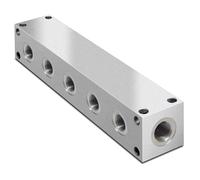 Manifolds Galvanizzati A Schema Parallelo Idraulico, Porte BSP, 2 - 9 Stazioni