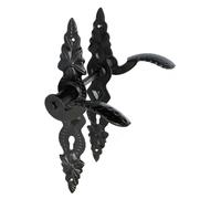 Maniglia 72 Maniglia Porta Maniglia Lunga Cilindro Nero Ferro Battuto
