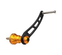 Maniglia a bilanciere in metallo modificato da 70 mm per Shimano/per Stella per Stradic per Sahara per Ultegra, parte di riparazione per mulinello da pesca in alluminio aeronautico (70 mm oro)