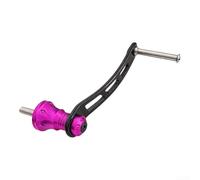 Maniglia a bilanciere in metallo modificato da 70 mm per Shimano/per Stella per Stradic per Sahara per Ultegra, parte di riparazione per mulinello da pesca in alluminio aeronautico (70 mm viola)