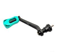 Maniglia a bilanciere singola da 70 mm per STELLA per mulinelli Vanford in fibra di carbonio con doppi cuscinetti per una maggiore durata nella riparazione di mulinelli da pesca (verde fluorescente)