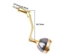 Maniglia a dondolo pieghevole per mulinello filatore in lega di alluminio (72 ca