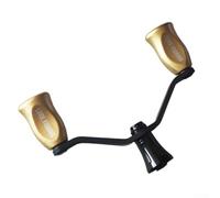 Maniglia a doppio bilanciere in carbonio e plastica per mulinelli da pesca DAIWA, compresi i modelli FUEGO per PROREX V, adatto per potenziamenti mulinello (oro chiaro)