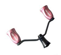 Maniglia a doppio bilanciere in carbonio e plastica per mulinelli da pesca DAIWA, compresi i modelli per FUEGO per PROREX V, adatto per potenziamenti mulinello (rosa)