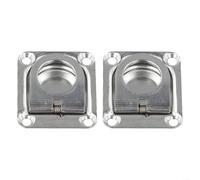 Maniglia a filo in acciaio inox 2PCS con meccanismo SpFor per uso marino