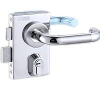 Maniglia a leva con chiave per apertura unidirezionale, ideale per porte d'ingresso, ufficio, hotel e camera da letto