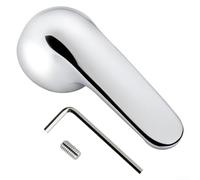 Maniglia a leva di ricambio cromata per rubinetti Delta 13001400 con struttura in metallo per un uso a lungo termine e compatibilità H79 (placcatura elettrica)