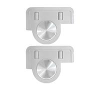 Maniglia a rullo originale da 2 pezzi, compatibile for ECOVACS DEEBOT T80S Omni / X11 PRO Omni / X11 OmniCyclone, robot aspirapolvere Accessori(White(2pcs))