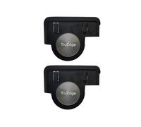 Maniglia a rullo originale da 2 pezzi, compatibile for ECOVACS DEEBOT T80S Omni / X11 PRO Omni / X11 OmniCyclone, robot aspirapolvere Accessori(Black(2pcs))