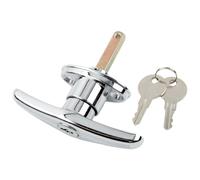 Maniglia a T in metallo resistente e resistente serratura posteriore fissa per c