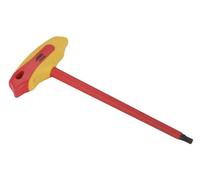 MANIGLIA A T ISOLATA 3MM VDE: Isolamento elettrico, impugnatura ergonomica, uso in lavori elettrici e manutenzione.