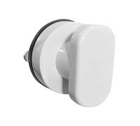 Maniglia a ventosa in plastica, maniglia multiuso for frigorifero, cassetto, finestra, ventosa, sollevatore for coperchio del water, corrimano a ventosa senza foratura(White)