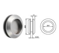 Maniglia ad incasso per porta in vetro serie 5250