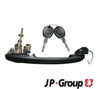 Maniglia anteriore Sx nero 1187101900 JP GROUP per VW POLO III