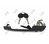 Maniglia anteriore Sx nero 132-053-001 ABAKUS per VW DERBY GOLF I JETTA I