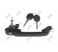 Maniglia anteriore Sx nero 132-053-005 ABAKUS per VW GOLF III VENTO